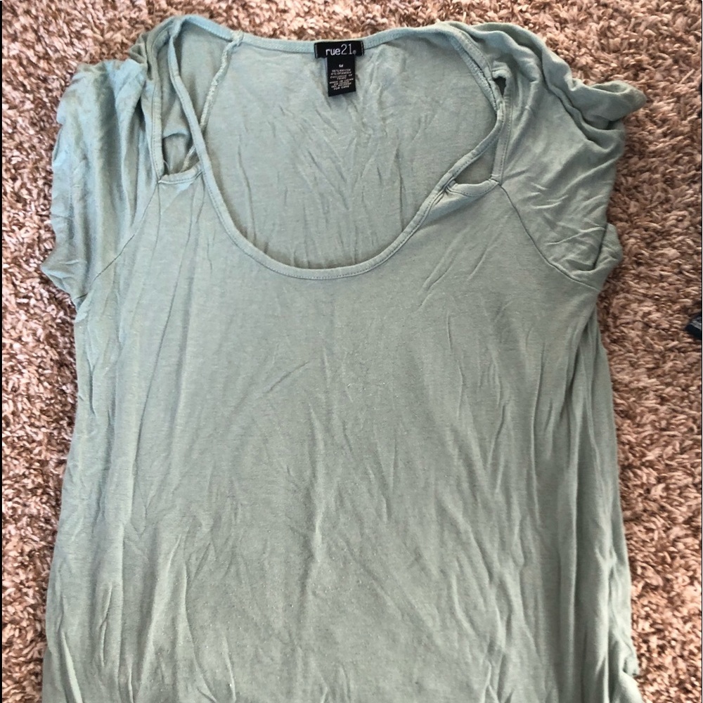 A cute teal shirt